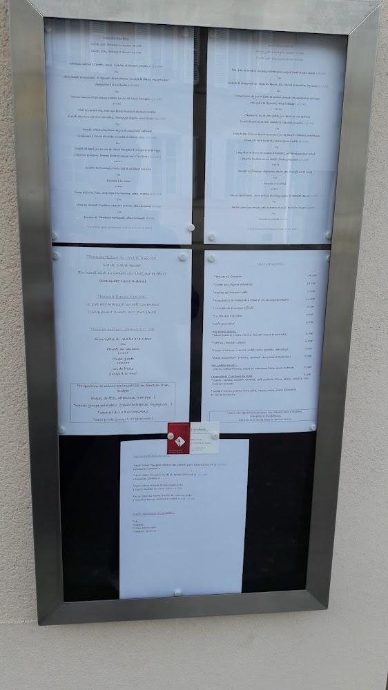 RESTAURANT LA PETITE AUBERGE - Menu Image 3